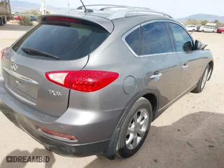 2008 Infiniti EX35 Journey with VIN JNKAJ09E98M306245, listed as a IAAI auction lot 41603573 with 79,102 mi miles. Bid and sale history available at carsss.com. Image 4.