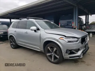 2016 Volvo XC90 R-Design with VIN YV4BC0PMXG1051628, listed as a Copart auction lot 42758275 with 90,857 mi miles and Salvage Title. Bid and sale history available at carsss.com. Image 4.