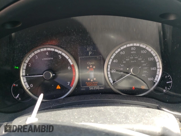 2016 Lexus NX 200t with VIN JTJYARBZ2G2037921, listed as a Copart auction lot 47117735 with 56,350 mi miles and Salvage Title. Bid and sale history available at DreamBid. Image 9.