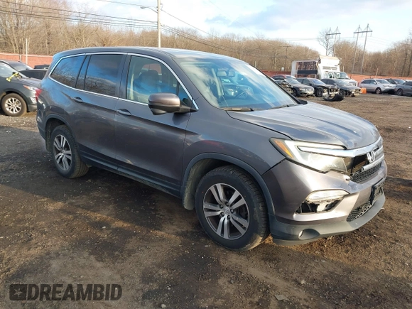 2016 Honda Pilot EX-L with VIN 5FNYF6H75GB053780, listed as a IAAI auction lot 41340590 with 203,190 mi miles. Bid and sale history available at carsss.com. Image 1.
