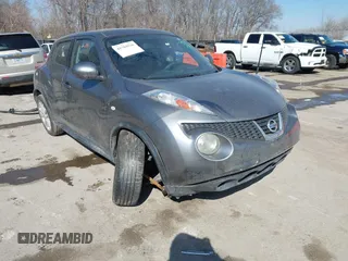 2012 Nissan Juke SL with VIN JN8AF5MV7CT110668, listed as a IAAI auction lot 41764536 with 162,307 mi miles. Bid and sale history available at carsss.com. Image 1.
