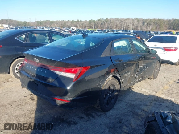 2023 Hyundai Elantra SEL z VIN KMHLM4AG6PU395983, wystawiony jako IAAI lot #41475408 z przebiegiem 45 478 mil mil oraz . Historia ofert i sprzedaży dostępna na DreamBid. Obrazek 4.