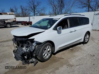 2018 Chrysler Pacifica Touring L z VIN 2C4RC1BG2JR128407, wystawiony jako Copart lot #49453225 z przebiegiem 92 897 mil mil oraz Szkody całkowita. Historia ofert i sprzedaży dostępna na DreamBid. Obrazek 1.
