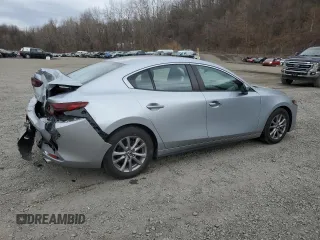 2019 Mazda 3 z VIN 3MZBPABL1KM113129, wystawiony jako Copart lot #48610145 z przebiegiem Nie podano mil oraz Szkoda całkowita • Salvage title. Historia ofert i sprzedaży dostępna na DreamBid. Obrazek 3.