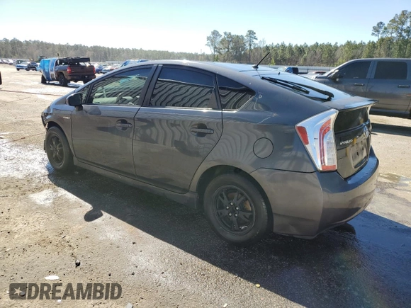 2013 Toyota Prius One with VIN JTDKN3DU6D1630436, listed as a Copart auction lot 49462005 with 219,851 mi miles and Salvage Title. Bid and sale history available at carsss.com. Image 2.
