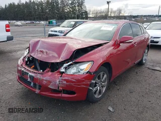 2008 Lexus GS with VIN JTHCE96S680014734, listed as a IAAI auction lot 41495834 with 153,143 mi miles. Bid and sale history available at carsss.com. Image 2.