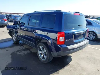 2017 Jeep Patriot High Altitude with VIN 1C4NJRFBXHD135393, listed as a IAAI auction lot 42003911 with 110,901 mi miles. Bid and sale history available at carsss.com. Image 3.