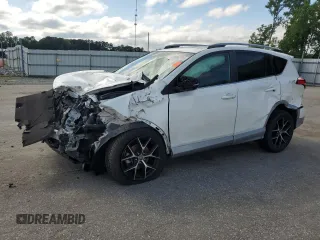 2017 Toyota RAV4 SE with VIN 2T3NFREV5HW404383, listed as a Copart auction lot 58600705 with 162,813 mi miles and Salvage title. Bid and sale history available at DreamBid. Image 1.