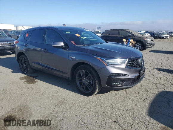 2021 Acura RDX w/A-Spec Package z VIN 5J8TC2H69ML010461, wystawiony jako Copart lot #56230295 z przebiegiem 80 687 mil mil oraz Szkoda całkowita • Salvage title. Historia ofert i sprzedaży dostępna na DreamBid. Obrazek 4.