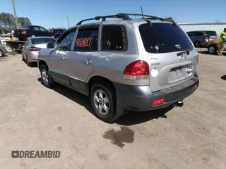 2005 Hyundai Santa Fe GLS with VIN KM8SC73E25U884390, listed as a IAAI auction lot 41824089 with 127,570 mi miles. Bid and sale history available at carsss.com. Image 3.
