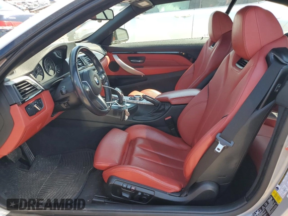 2014 BMW 4 Series 428i xDrive with VIN WBA3T1C58EP819710, listed as a Copart auction lot 54699235 with 196,856 mi miles and Salvage Title. Bid and sale history available at carsss.com. Image 7.