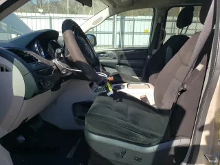 2014 Dodge Grand Caravan SXT with VIN 2C4RDGCG3ER347350, listed as a Copart auction lot 50575985 with 111,078 mi miles and Salvage Title. Bid and sale history available at DreamBid. Image 7.