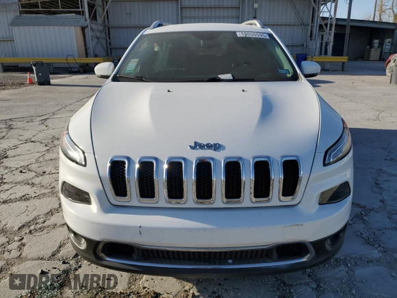 2017 Jeep Cherokee Limited with VIN 1C4PJLDB0HW526159, listed as a Copart auction lot 50055595 with 90,139 mi miles and Salvage Title. Bid and sale history available at carsss.com. Image 5.