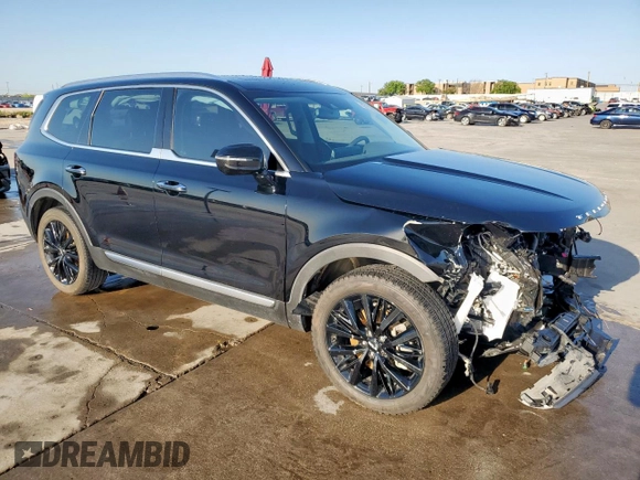 2022 Kia Telluride SX with VIN 5XYP54HC2NG292029, listed as a Copart auction lot 52113985 with 66,248 mi miles and Salvage title. Bid and sale history available at DreamBid. Image 4.