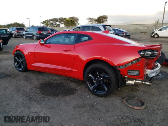 2021 Chevrolet Camaro 1LS with VIN 1G1FB1RX1M0121564, listed as a Copart auction lot 41579893 with 9,585 mi miles. Bid and sale history available at carsss.com. Image 2.