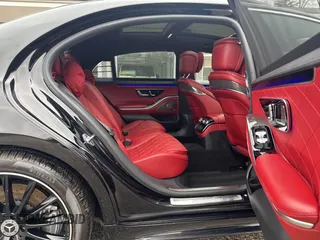 2022 Mercedes-Benz S-Class S 580 with VIN W1K6G7GB3NA129301, listed as a IAAI auction lot 41934575 with 94,735 mi miles. Bid and sale history available at carsss.com. Image 8.