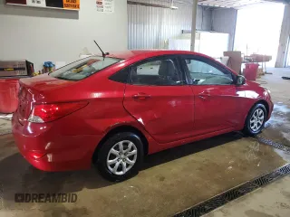 2013 Hyundai Accent GLS with VIN KMHCT4AE8DU343459, listed as a Copart auction lot 52325165 with 87,519 mi miles and Salvage Title. Bid and sale history available at carsss.com. Image 3.