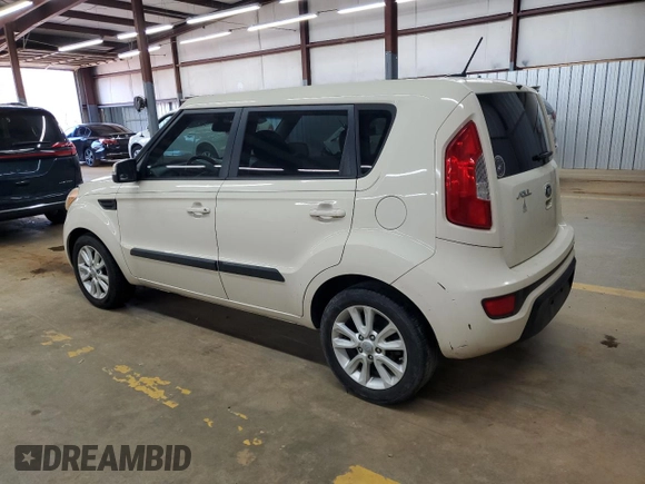 2013 Kia Soul + with VIN KNDJT2A64D7541592, listed as a Copart auction lot 51466085 with 156,560 mi miles and Salvage Title. Bid and sale history available at carsss.com. Image 2.