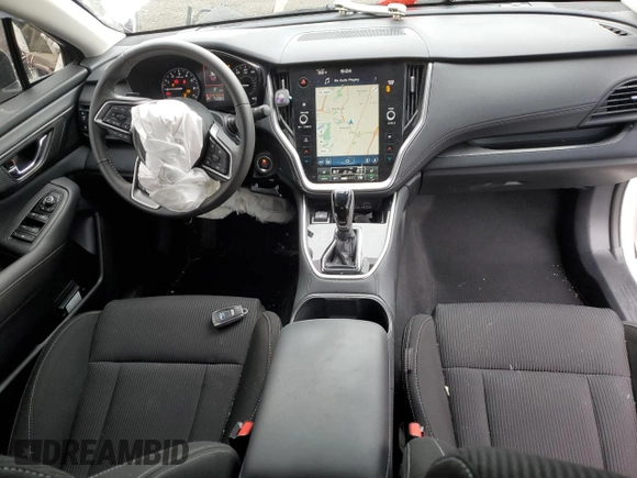 2024 Subaru Legacy Premium with VIN 4S3BWAF61R3006054, listed as a Copart auction lot 55497585 with 25,390 mi miles and Salvage title. Bid and sale history available at DreamBid. Image 8.