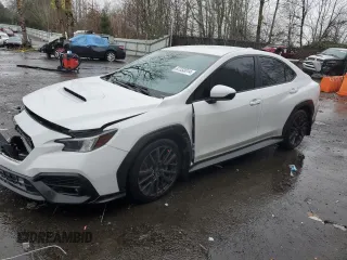 2022 Subaru WRX Premium with VIN JF1VBAF60N9005516, listed as a Copart auction lot 87333014 with 32,768 mi miles and Salvage Title. Bid and sale history available at carsss.com. Image 1.