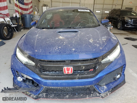 2018 Honda Civic Type R Touring with VIN SHHFK8G78JU203628, listed as a Copart auction lot 52239215 with 43,339 mi miles and Salvage Title. Bid and sale history available at carsss.com. Image 5.