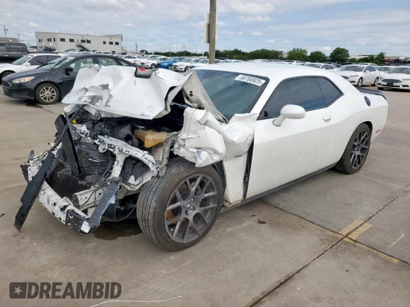 2017 Dodge Challenger R/T Plus с VIN 2C3CDZBTXHH616944, выставлен на аукционе Copart как лот 58760925 с пробегом Не указан миль и Списание • Salvage title. История ставок и продаж доступна на DreamBid. Изображение 1.