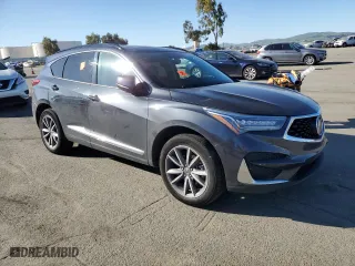2020 Acura RDX w/Technology Pkg with VIN 5J8TC2H56LL022136, listed as a Copart auction lot 48359975 with 86,691 mi miles and Salvage Title. Bid and sale history available at carsss.com. Image 4.
