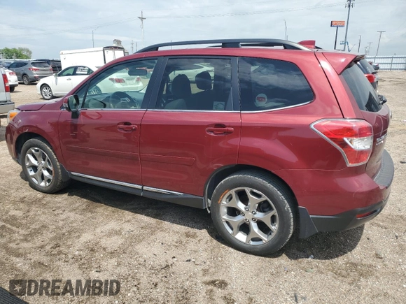 2016 Subaru Forester Touring with VIN JF2SJAXC8GH429170, listed as a Copart auction lot 61057785 with 79,847 mi miles and Salvage title. Bid and sale history available at DreamBid. Image 2.