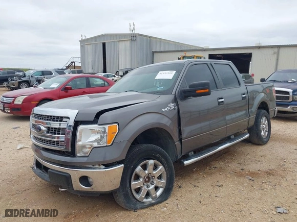 2014 Ford F-150 XL with VIN 1FTFW1EF2EFB89752, listed as a IAAI auction lot 41953199 with 88,979 mi miles. Bid and sale history available at carsss.com. Image 2.
