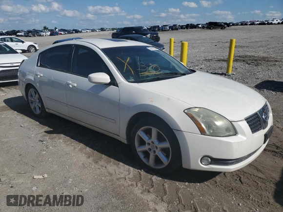 2006 Nissan Maxima 3.5 SE with VIN 1N4BA41E46C834230, listed as a Copart auction lot 54317554 with 0 mi miles and Salvage Title. Bid and sale history available at carsss.com. Image 4.