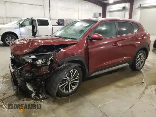 2019 Hyundai Tucson Limited z VIN KM8J3CAL9KU919122, wystawiony jako Copart lot #44951195 z przebiegiem 136 175 mil mil oraz Szkoda całkowita • Salvage title. Historia ofert i sprzedaży dostępna na DreamBid. Obrazek 1.