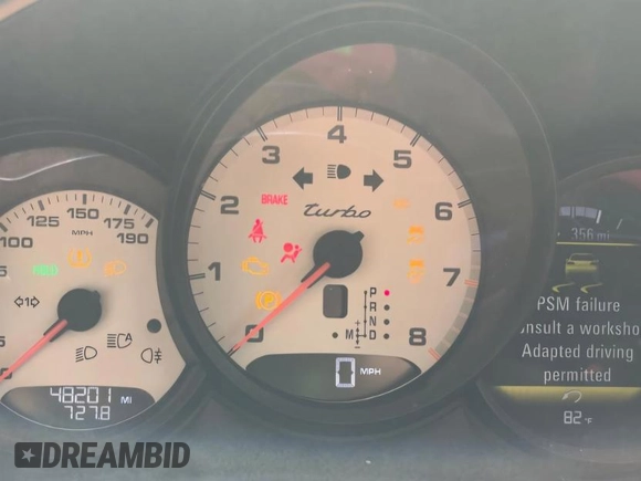 2015 Porsche Macan Turbo with VIN WP1AF2A59FLB98639, listed as a Copart auction lot 53392935 with 48,201 mi miles and Salvage title. Bid and sale history available at DreamBid. Image 9.