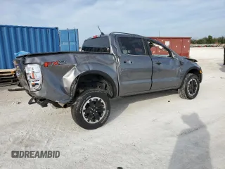 2021 Ford Ranger XL with VIN 1FTER4EH8MLD35979, listed as a Copart auction lot 43206075 with 57,901 mi miles and Non Repairable. Bid and sale history available at carsss.com. Image 3.