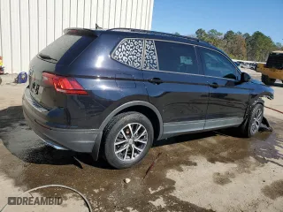 2021 Volkswagen Tiguan S with VIN 3VV1B7AX9MM019203, listed as a Copart auction lot 43536875 with 45,918 mi miles and Salvage Title. Bid and sale history available at carsss.com. Image 3.