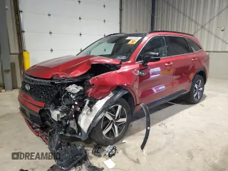 2021 Kia Sorento EX with VIN 5XYRHDLF5MG029629, listed as a Copart auction lot 64453185 with 54,816 mi miles and Salvage title. Bid and sale history available at DreamBid. Image 1.