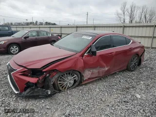 2022 Lexus ES with VIN 58ADZ1B15NU115491, listed as a Copart auction lot 48785495 with 49,130 mi miles and Salvage Title. Bid and sale history available at carsss.com. Image 1.