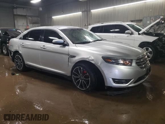 2017 Ford Taurus SEL with VIN 1FAHP2E87HG138944, listed as a Copart auction lot 48801685 with 105,833 mi miles and Salvage title. Bid and sale history available at DreamBid. Image 4.