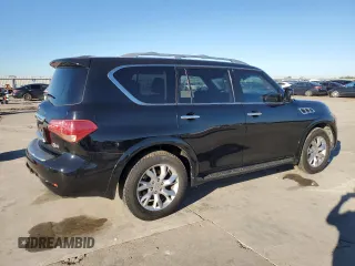 2011 Infiniti QX56 8-passenger with VIN JN8AZ2NCXB9301211, listed as a Copart auction lot 79528384 with 182,860 mi miles and Clean Title. Bid and sale history available at carsss.com. Image 3.