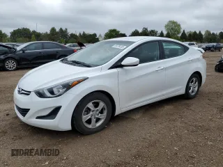 2015 Hyundai Elantra SE z VIN 5NPDH4AE2FH593741, wystawiony jako Copart lot #55476435 z przebiegiem 51 646 mil mil oraz Szkody całkowita. Historia ofert i sprzedaży dostępna na DreamBid. Obrazek 1.