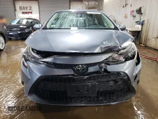 2021 Toyota Corolla LE with VIN 5YFEPMAE0MP196360, listed as a Copart auction lot 49592395 with 38,156 mi miles and Salvage Title. Bid and sale history available at DreamBid. Image 5.