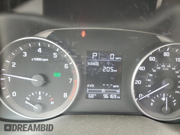 2017 Hyundai Elantra SE z VIN 5NPD84LFXHH172844, wystawiony jako Copart lot #45418985 z przebiegiem 96 169 mil mil oraz Szkoda całkowita • Salvage title. Historia ofert i sprzedaży dostępna na DreamBid. Obrazek 9.
