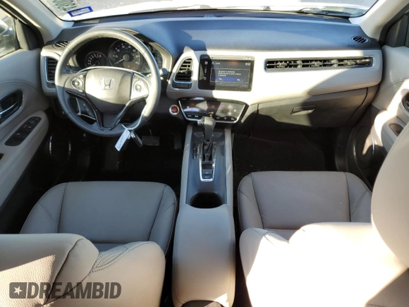 2018 Honda HR-V EX-L Navi with VIN 3CZRU5H70JM701169, listed as a Copart auction lot 43001395 with 59,720 mi miles and Salvage Title. Bid and sale history available at carsss.com. Image 8.
