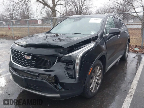 2019 Cadillac XT4 FWD Premium Luxury with VIN 1GYFZCR49KF211022, listed as a IAAI auction lot 41480403 with 43,040 mi miles and . Bid and sale history available at DreamBid. Image 17.
