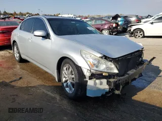 2007 Infiniti G35 Journey with VIN JNKBV61E67M725143, listed as a Copart auction lot 74765013 with 107,543 mi miles and Salvage Title. Bid and sale history available at DreamBid. Image 4.