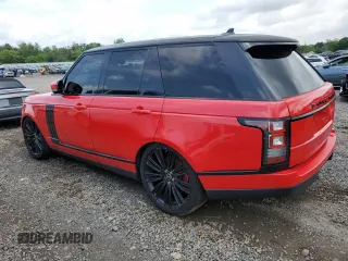 2016 Land Rover Range Rover Supercharged z VIN SALGS2EF6GA271062, wystawiony jako Copart lot #59083555 z przebiegiem 103 452 mil mil oraz Szkoda całkowita • Salvage title. Historia ofert i sprzedaży dostępna na DreamBid. Obrazek 2.
