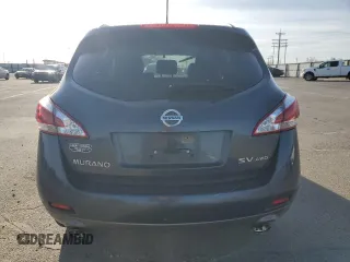 2013 Nissan Murano SV with VIN JN8AZ1MW3DW323514, listed as a Copart auction lot 48353255 with 125,284 mi miles and Salvage Title. Bid and sale history available at carsss.com. Image 6.