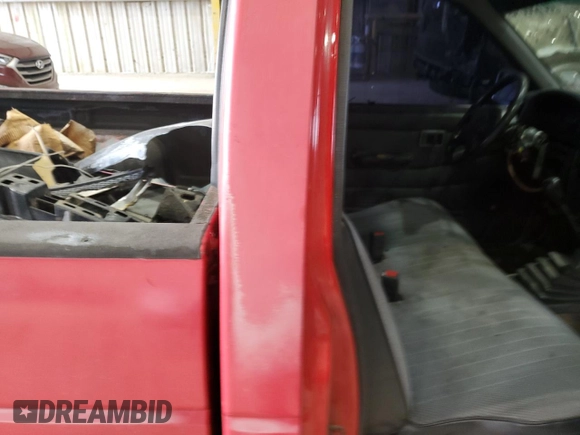 1995 Nissan Frontier with VIN 1N6SD11S6SC434201, listed as a Copart auction lot 60198815 with 222,938 mi miles and Salvage title. Bid and sale history available at DreamBid. Image 10.