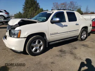 2012 Chevrolet Avalanche LTZ with VIN 3GNTKGE77CG108032, listed as a Copart auction lot 81191094 with 167,191 mi miles and Salvage Title. Bid and sale history available at carsss.com. Image 1.