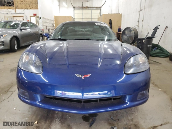 2006 Chevrolet Corvette with VIN 1G1YY26U165113218, listed as a Copart auction lot 78367554 with 0 mi miles and Salvage Title. Bid and sale history available at carsss.com. Image 5.