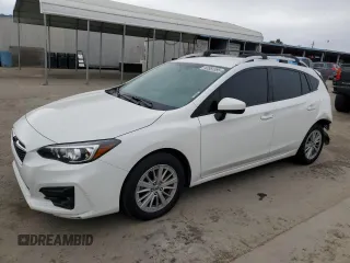 2018 Subaru Impreza Premium with VIN 4S3GTAD62J3746539, listed as a Copart auction lot 43981585 with 88,232 mi miles and Salvage Title. Bid and sale history available at carsss.com. Image 1.